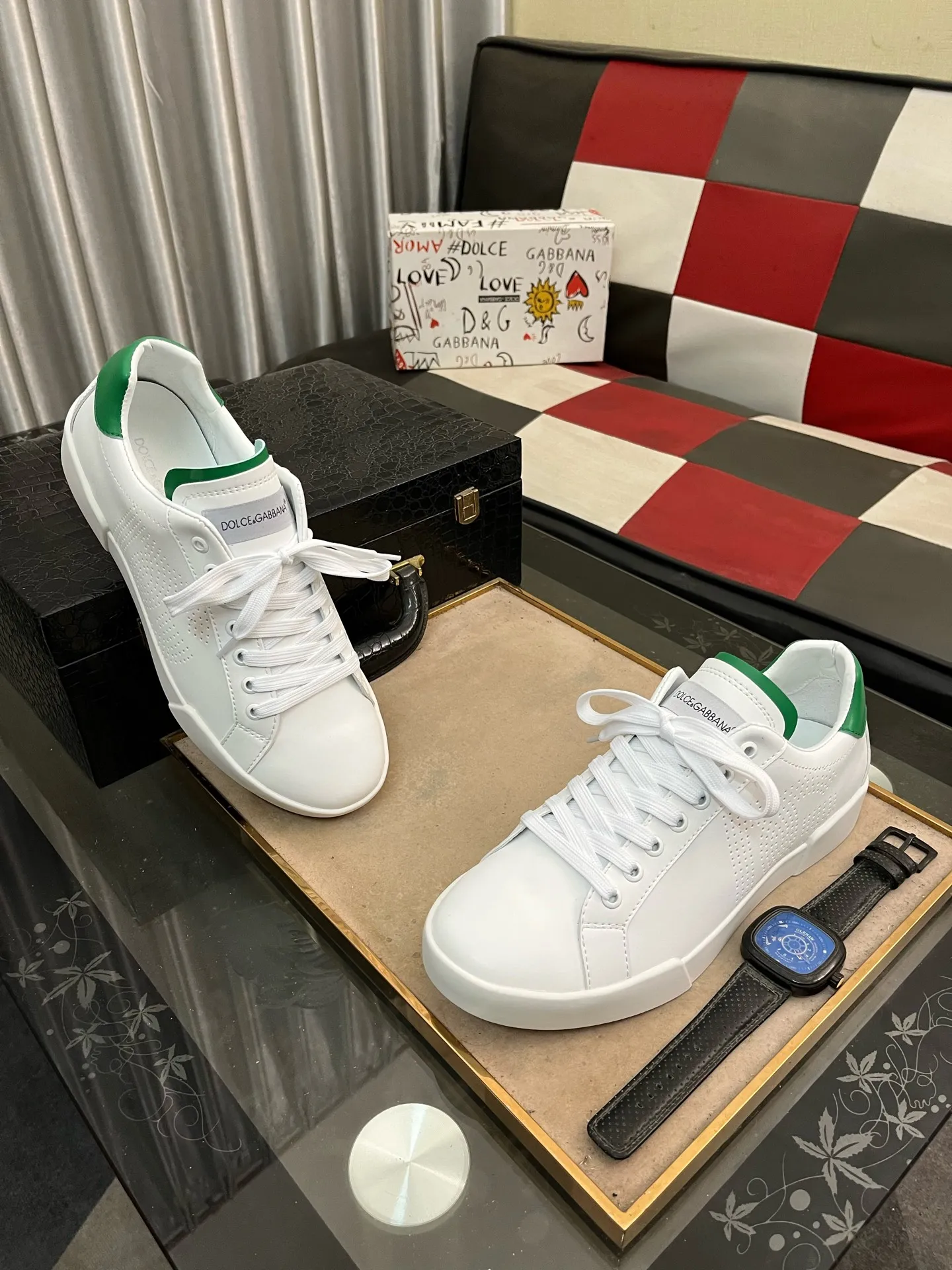 Men's shoes 💰420⌚️⌚️【DG～】Men's casual shoes 2024z cabinet sales simultaneously 🔶Size: 38-44#️⃣ 🔷🔜The upper is made of multi-material splicing➕Genuine leather lining, comfortable and breathable, sole: original comfortable and wear-resistant outsole, ⚠️Photographed in real life🎬The real thing is better📢📢📢5️⃣colors available